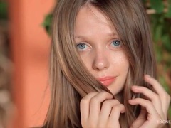 LibertyPorno presents: Short pink skirt on a sweet small tits teen