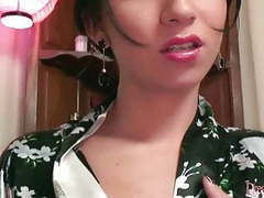 LibertyPorno presents: Cute geisha tranny
