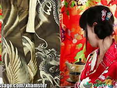 LibertyPorno presents: Nurumassage japanese oily cock treatment