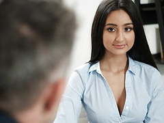 LibertyPorno presents: Hot secretary and her big cocked boss