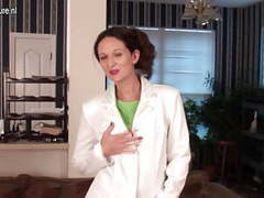 LibertyPorno presents: Naughty american housewife and her shaved pussy