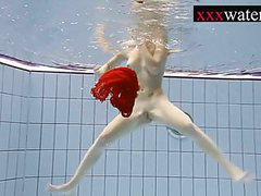 LibertyPorno presents: Sexy hot girl swimming in the pool