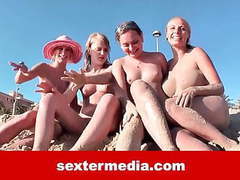 LibertyPorno presents: Sexy spiele mit anna auf malle - deutsch