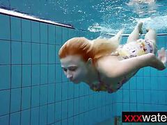LibertyPorno presents: Amateur blonde mermaid