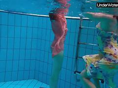 LibertyPorno presents: Bubarek and birtakik enjoy eachother in the pool