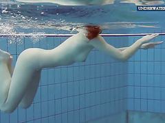 LibertyPorno presents: Wet teen lera in the pool