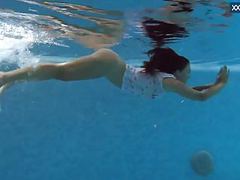 LibertyPorno presents: Puzan bruhova fat teen in the pool