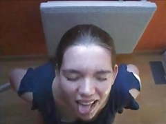 LibertyPorno presents: The ultimate amateur & homemade facial collection (part 1)