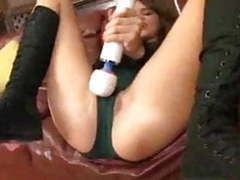 LibertyPorno presents: Helga squirts through her panties and masturbates