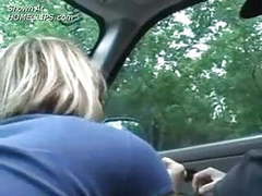 LibertyPorno presents: Car handjob m27