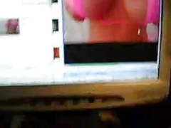 LibertyPorno presents: Amateur whore in mini skirt stripping showing natural 38 f tits and big ass for you to cum hard