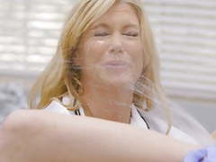 LibertyPorno presents: Dr. siren diagnosed the teen as a squirter