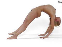 LibertyPorno presents: Asya bulka hot ass gymnast does spreads