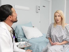 LibertyPorno presents: Incredible anal exam for gorgeous blonde patient madison summers