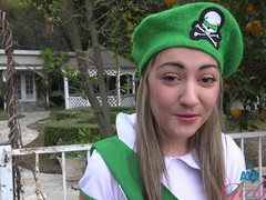 LibertyPorno presents: Horny lily adams with natural tits enjoys while being fucked