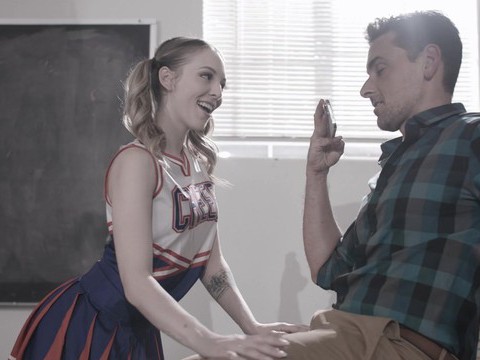 LibertyPorno presents: Skinny lily larimar drops her panties to get better grades. hd