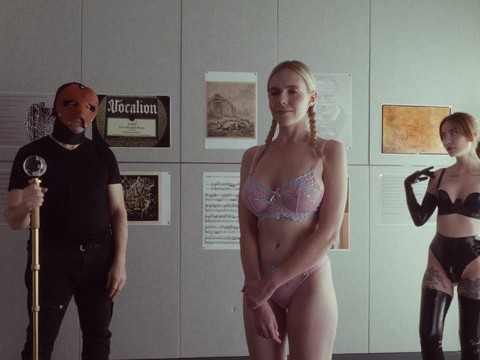 LibertyPorno presents: Bdsm fetish video of gorgeous filth studies v wearing lingerie