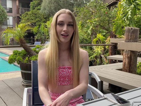 LibertyPorno presents: I gave this hot blonde slut emma an overflowing creampie