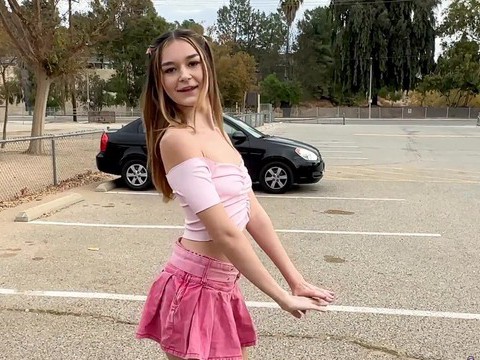 LibertyPorno presents: Hd pov video of skinny della cate with shaved cunt being fucked