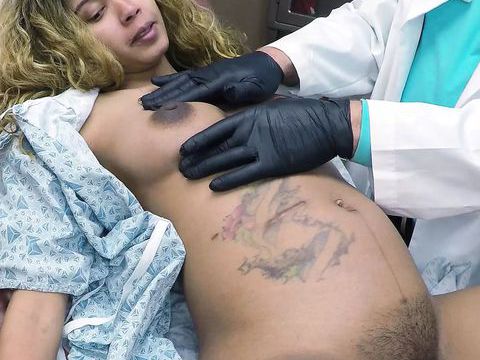 LibertyPorno presents: Dayanara's pregnant exam with a naughty doctor