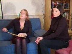 LibertyPorno presents: Young girl spanked and caned