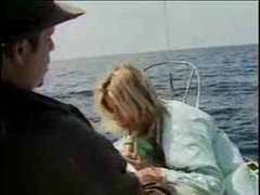 LibertyPorno presents: Babe on a boat sucking a hot cock