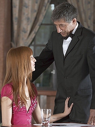 LibertyPorno presents: Cute teenager fucking the senior teacher for better grades