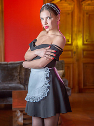 LibertyPorno presents: Sexy Maid Henessy betrays Natalie Starr and fucks boyfriend