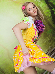 LibertyPorno presents: This perfect cutie has taken all her clothes off to embrace her perfectly shaped body in a truly engaging way.
