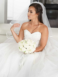 LibertyPorno presents: Bootylicious bride Kelsi Monroe screws a handsome officiant on her wedding day